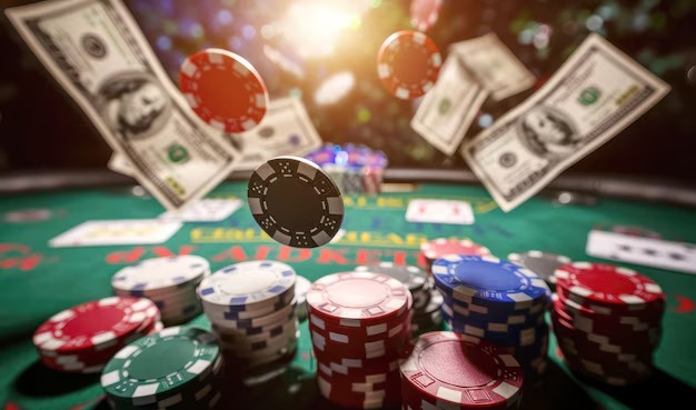 Bandar Poker table interface on pro8et login